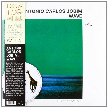 ANTONIO CARLOS JOBIM Wave - Vinyl-Music History