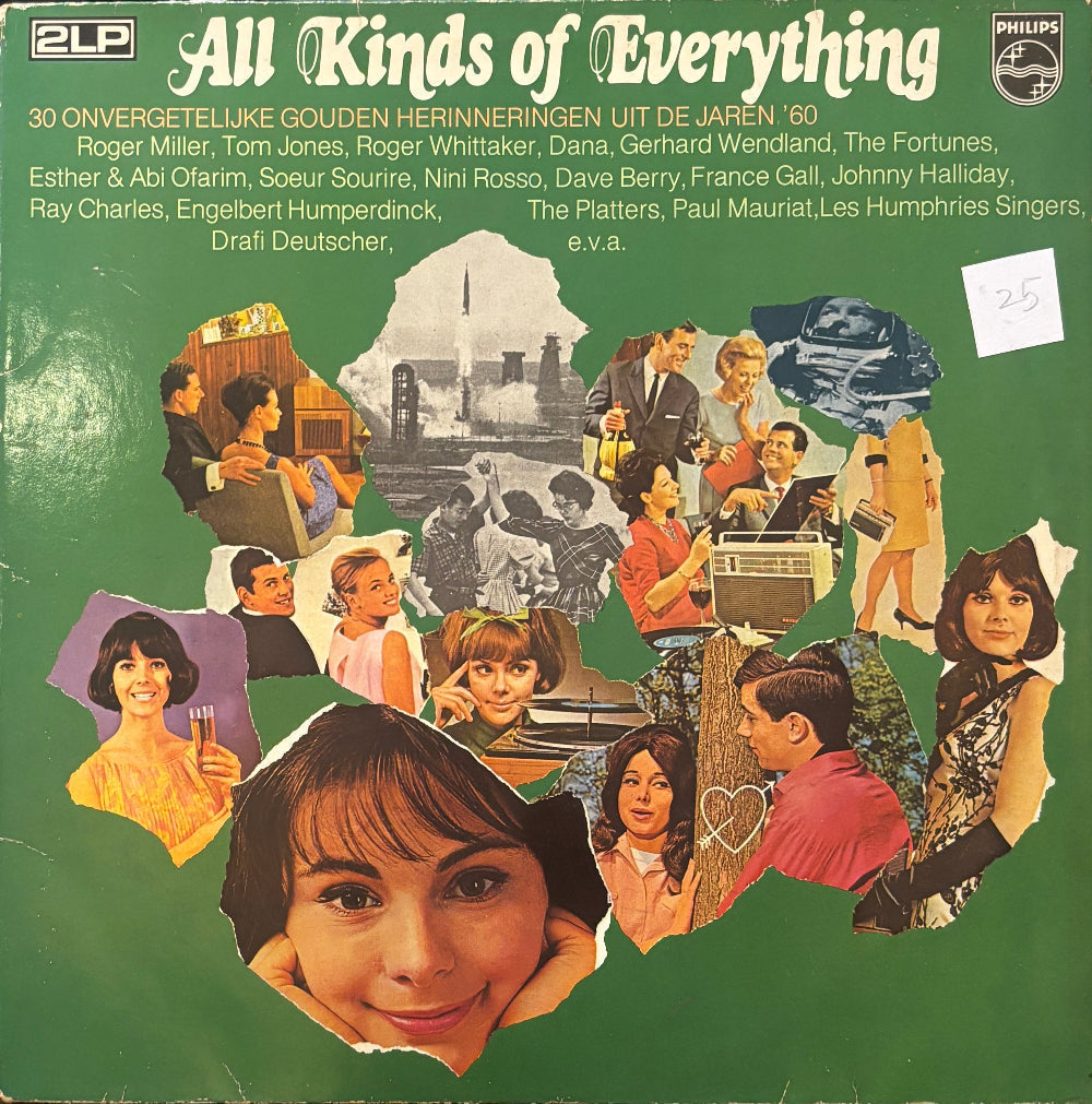 Various Artists - All Kinds Of Everything - 30 Onvergetelijk Gouden Herinneringen Uit De Jaren '60 ( (Used Vinyl - VG) VJ Marketplace-Music History