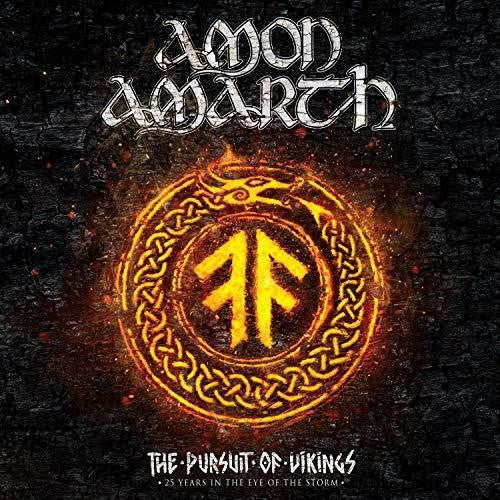 Amon Amarth Pursuit Of Vikings: 25 Years In The Eye Of The Storm / Live At Summer Breeze [Import] (2 Lp's) - Vinyl-Music History