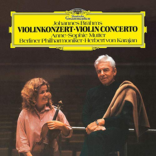 Anne-Sophie Mutter, Berliner Philharmoniker,Herber Brahms: Violin Concerto In D, Op.77 - Vinyl-Music History