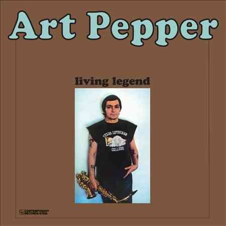Art Pepper Living Legend - Vinyl-Music History