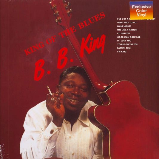 B.B. King King of the Blues (Oxblood Vinyl) - Vinyl-Music History