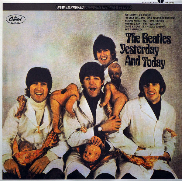 BEATLES- BUTCHER LIMITED EDITION WHITE-Music History