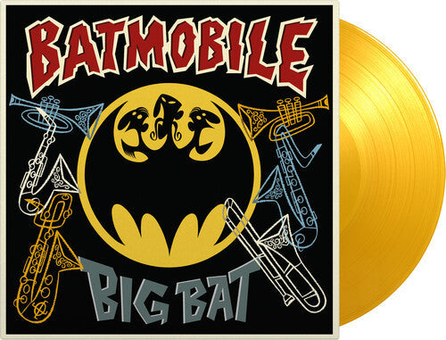 Batmobile Big Bat: Their Classic Hits With Horns Added! (10-Inch Vinyl) (Limited Edition, Transparent Yellow Vinyl) - Vinyl-Music History