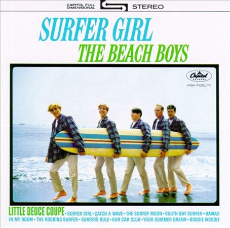 Beach Boys Surfer Girl - Vinyl-Music History