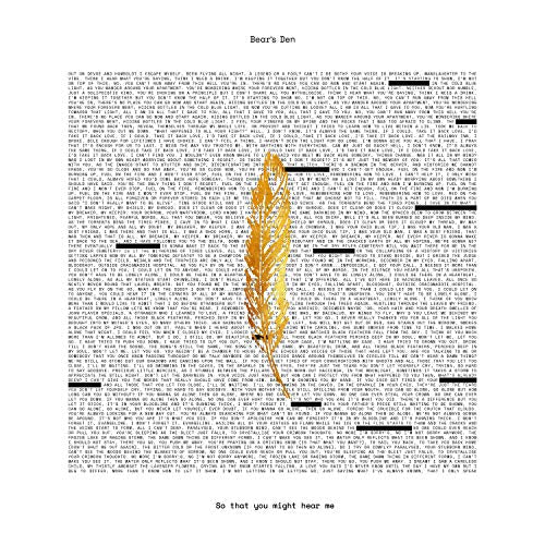 Bear's Den So that you might hear me [LP] - Vinyl-Music History