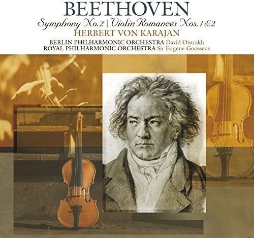 Beethoven / Herbert Von Karajan Beethoven: Symphonies 2 / Violin Romances 1 & 2 - Vinyl-Music History