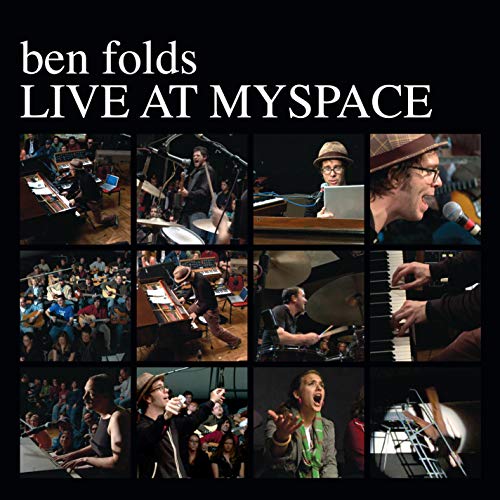Ben Folds Live at Myspace (Limited 2-LP White Vinyl Edition) - Vinyl-Music History