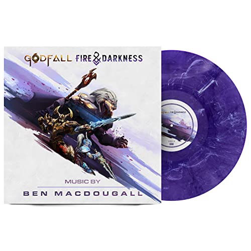 Ben MacDougall GODFALL: Fire & Darkness (Original Video Game Soundtrack) [Purple LP] - Vinyl-Music History