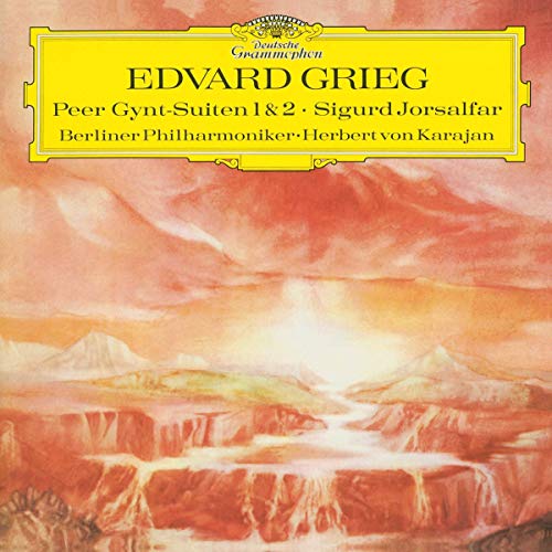 Berliner Philharmoniker,Herbert Karajan Grieg: Peer Gynt Suite No.1, Op.46; Suite No.2, Op.55; Sigurd Jorsalfar, Op.56 - Vinyl-Music History