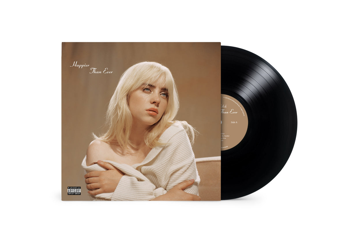 Billie Eilish Happier Than Ever [2 LP] - Vinyl-Music History