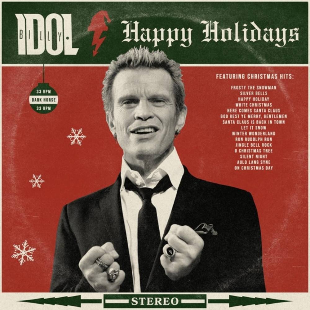 Billy Idol Happy Holidays (Colored Vinyl, White, Indie Exclusive) - Vinyl-Music History
