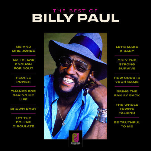 Billy Paul The Best Of Billy Paul (150 Gram Vinyl) - Vinyl-Music History