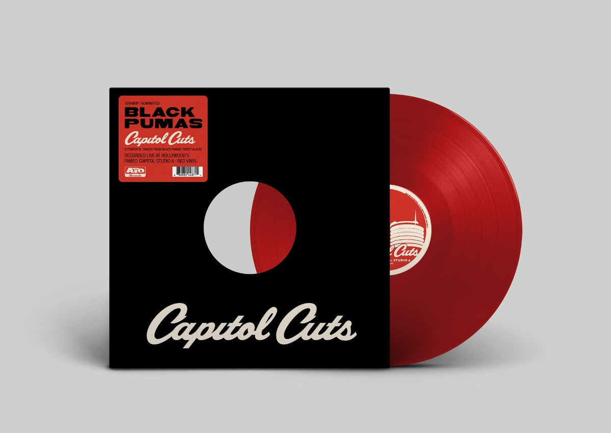 Black Pumas Capitol Cuts - Live From Studio A [Red LP] - Vinyl-Music History