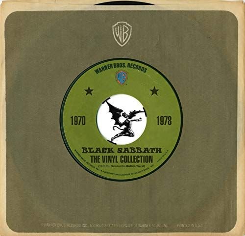 Black Sabbath Black Sabbath Vinyl Collection 1970-1978 (With Bonus 7", Boxed Set, Oversize Item Split) - Vinyl-Music History
