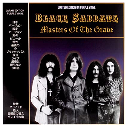 Black Sabbath Masters Of The Grave: Asbury Park, N.J. August 5th,1975 (Limited Edition, Purple Vinyl) [Import] - Vinyl-Music History