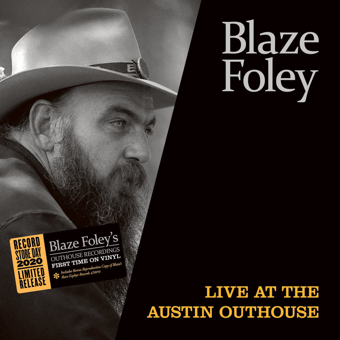 Blaze Foley Live at the Austin Outhouse (With Bonus 7") (Limited Edition, Record Store Day 2020 Exclusive) - Vinyl-Music History