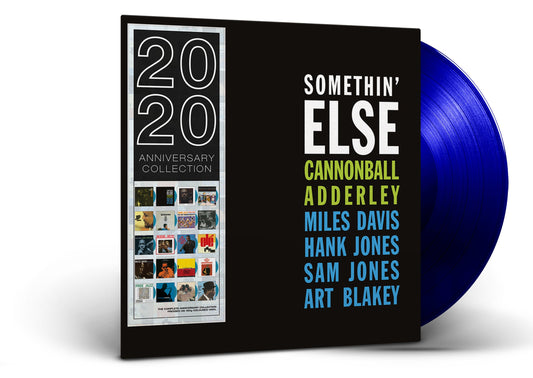 Cannonball Adderley Somethin' Else (Blue Vinyl) - Vinyl-Music History