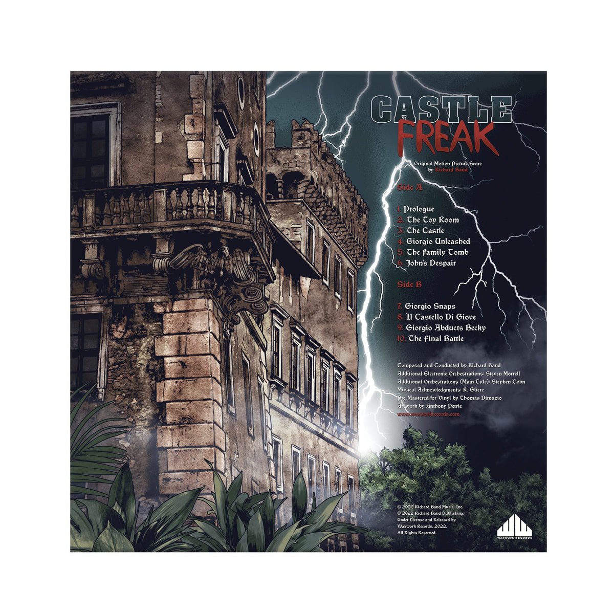 Castle Freak - wholesale-Music History