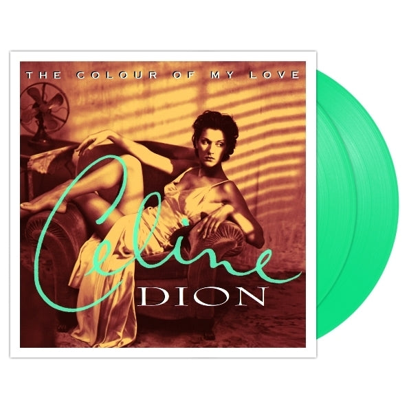 Celine Dion Colour Of My Love: 25th Anniversary Edition (Limited Edition, 180 Gram Turquoise Vinyl) (2 Lp's) - Vinyl-Music History