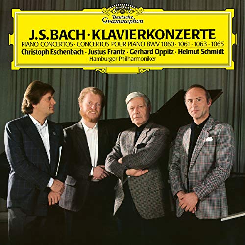 Christoph Eschenbach/Justus Frantz/Gerhard Oppitz Bach, J.S.: Piano Concertos BWV 1060/1061/1063/1065 [LP] - Vinyl-Music History