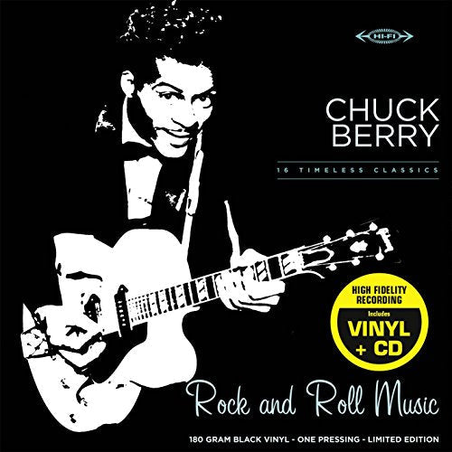 Chuck Berry 33 Tours - Rock And Roll Music (Black Vinyl + CD) - Vinyl-Music History