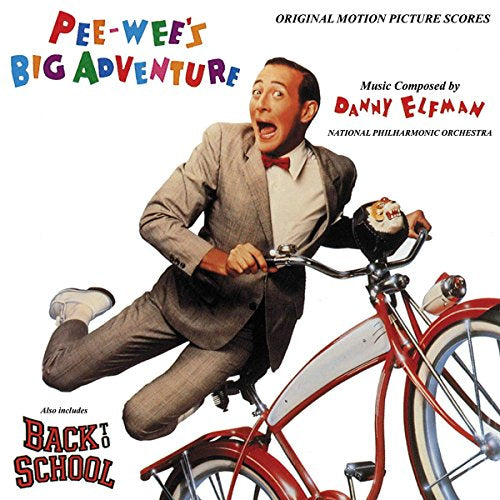 Danny Elfman Pee-wee's Big Adventure - Original Motion Picture Score [LP][Red] - Vinyl-Music History