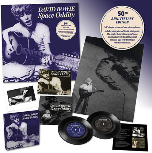 David Bowie Space Oddity (50th Anniversary Edition) (7" Single Box Set) - Vinyl-Music History