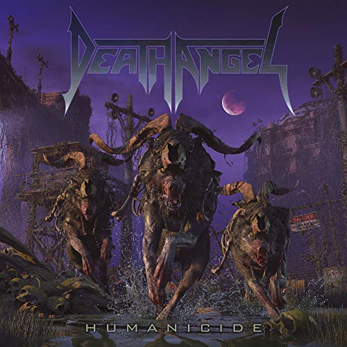 Death Angel Humanicide (Bottle green/purple splatter) - Vinyl-Music History