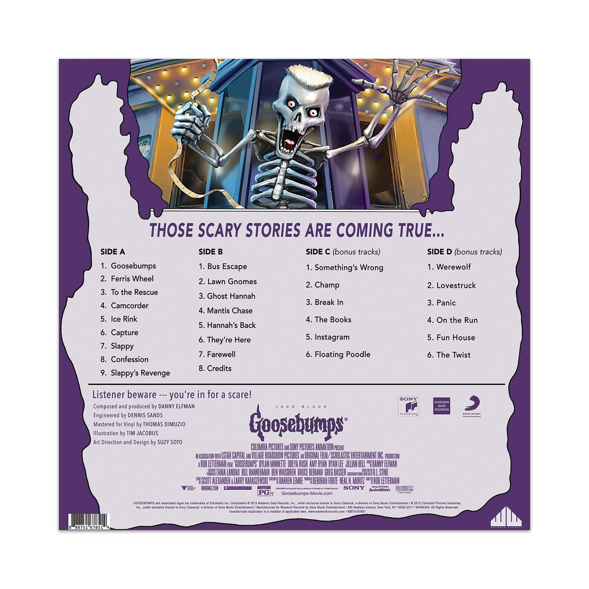 Goosebumps-Music History