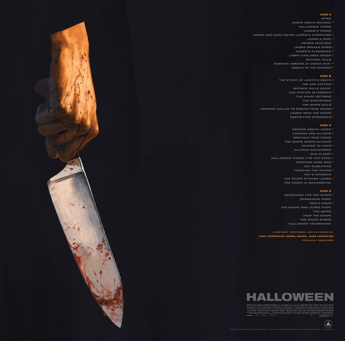 Halloween (2018) Expanded 2xLP-Music History