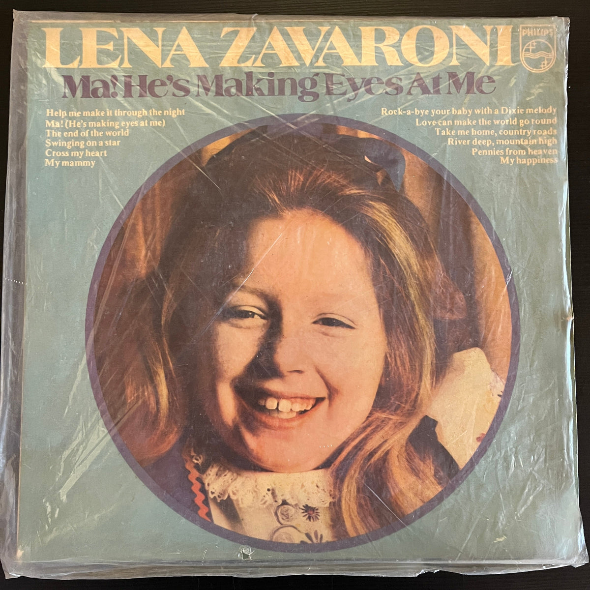 Lena Zavaroni - Ma! He's Making Eyes At Me (Indian Pressing) ( (Used Vinyl - VG) LM Marketplace-Music History