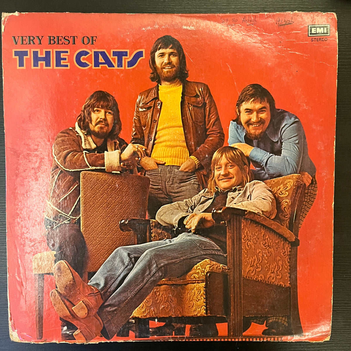 The Cats - Very Best of The Cats (Indian Pressing) ( (Used Vinyl - VG) AS Marketplace-Music History