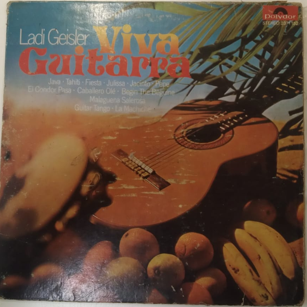 Ladi Geisler - Viva Guitarra (Indian Pressing) ( (Used Vinyl - VG) AK Marketplace-Music History