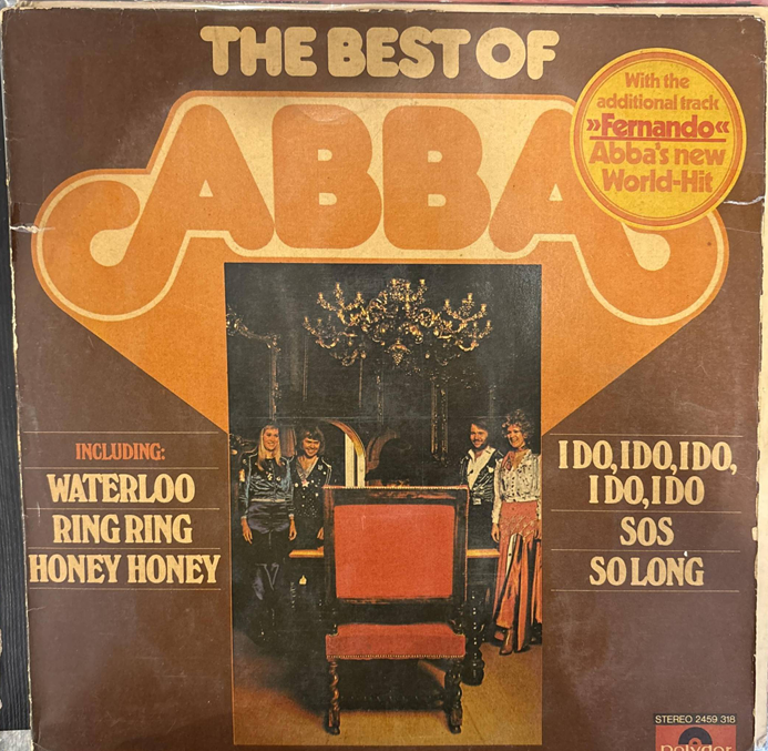 ABBA ‚Äì The Best Of ABBA (Used Vinyl - VG) NJ Marketplace-Music History