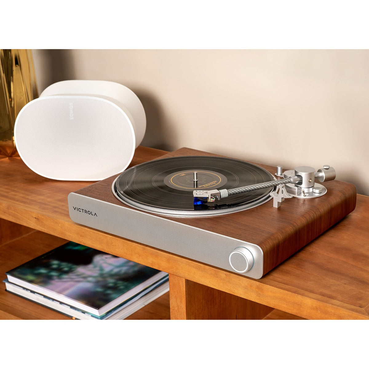 Stream Sapphire WiFi and Bluetooth Turntable (Works with Sonos)-Music History