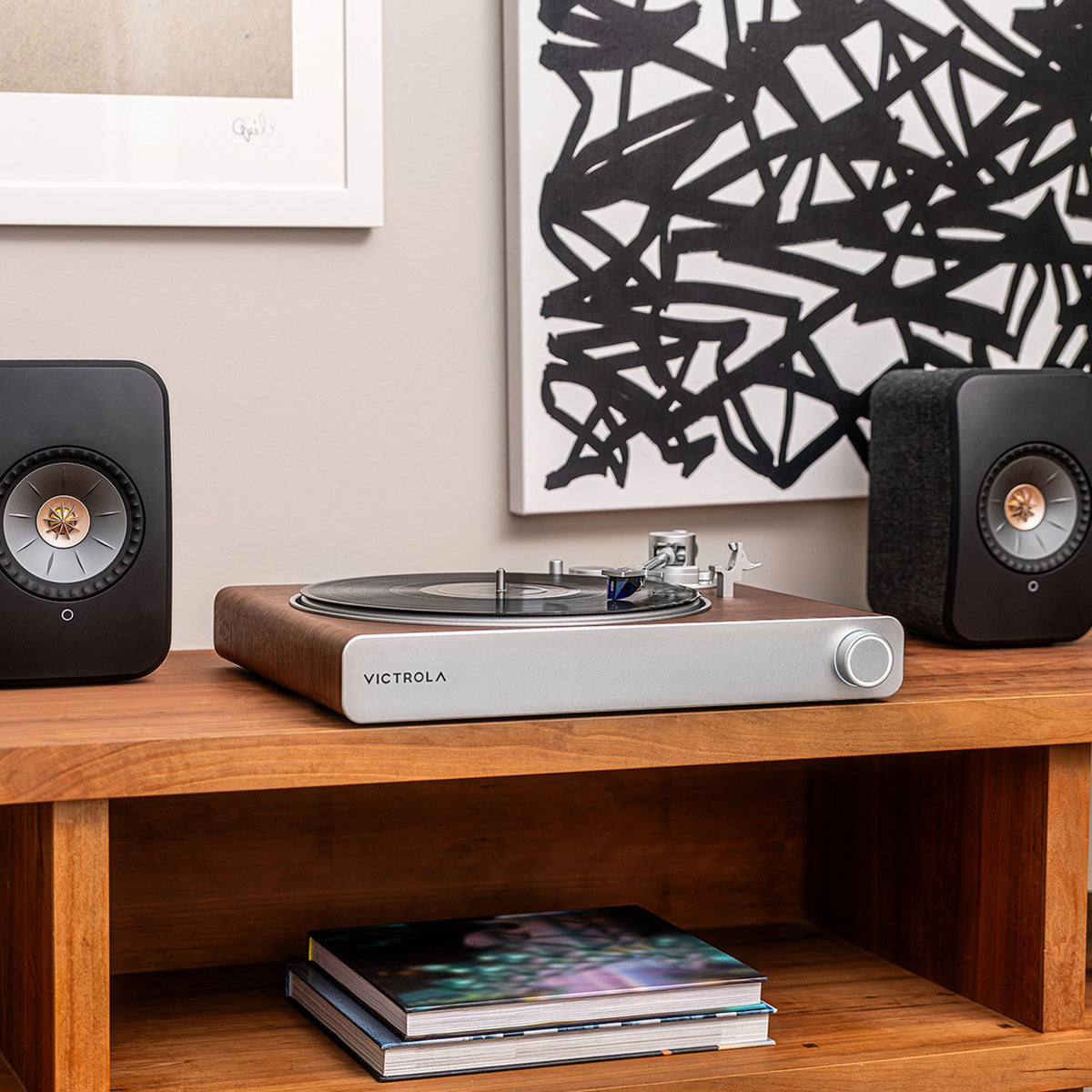 Stream Sapphire WiFi and Bluetooth Turntable (Works with Sonos)-Music History