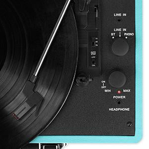 Journey Suitcase Record Player-Music History