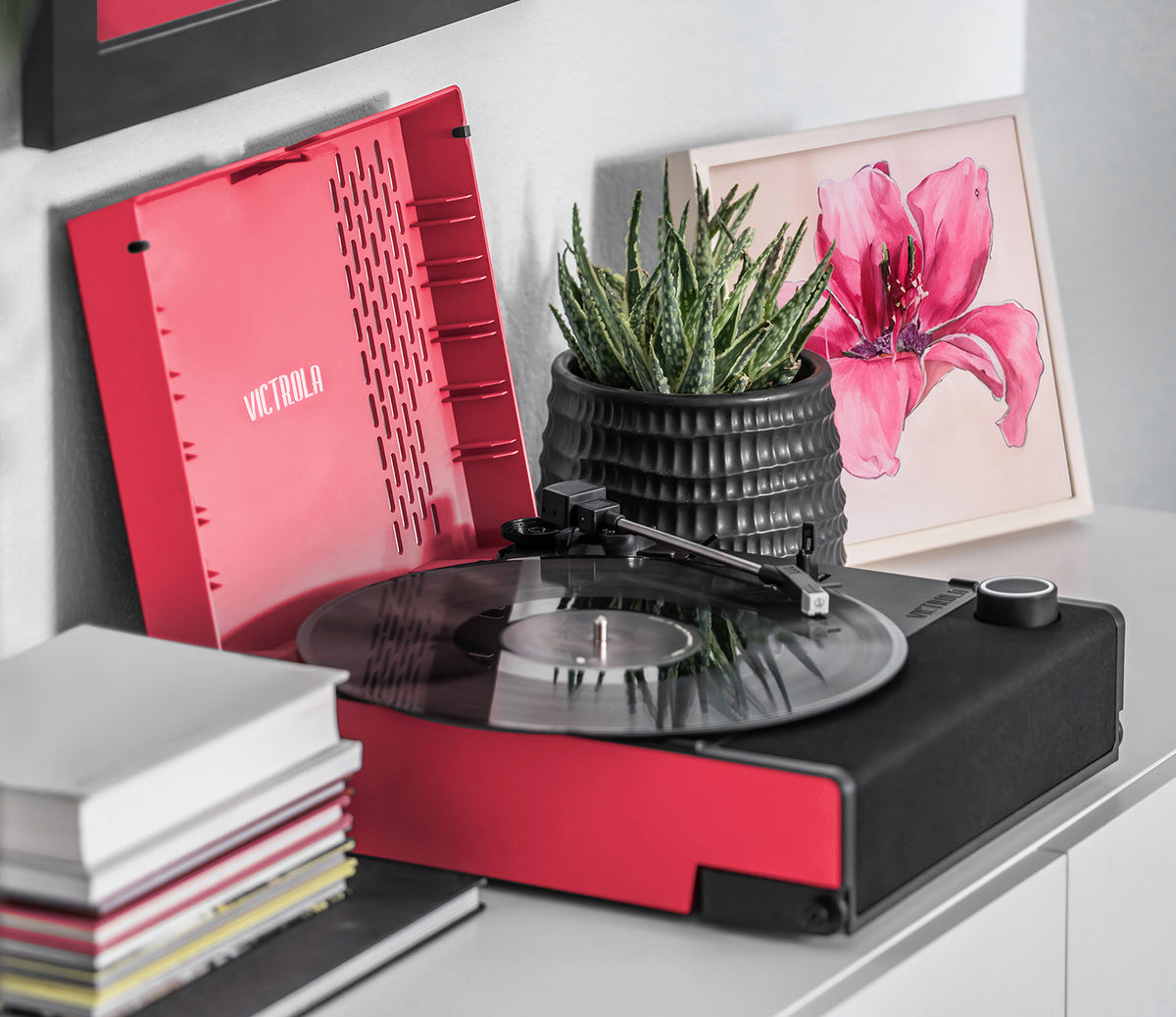 Revolution GO Portable Rechargeable Record Player-Music History