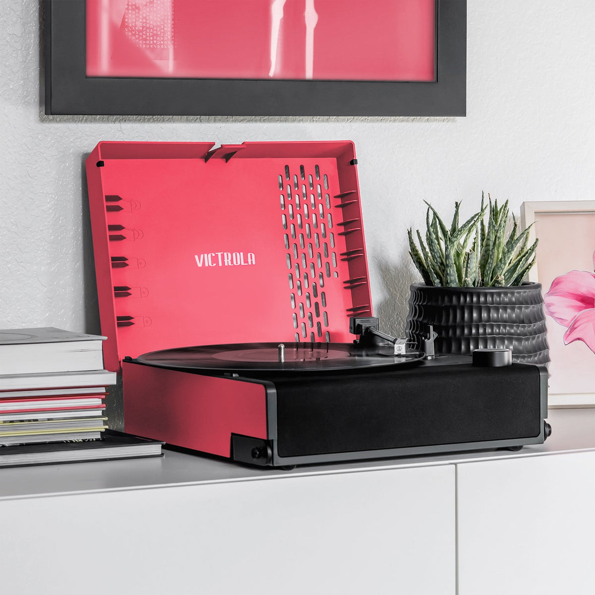 Revolution GO Portable Rechargeable Record Player-Music History