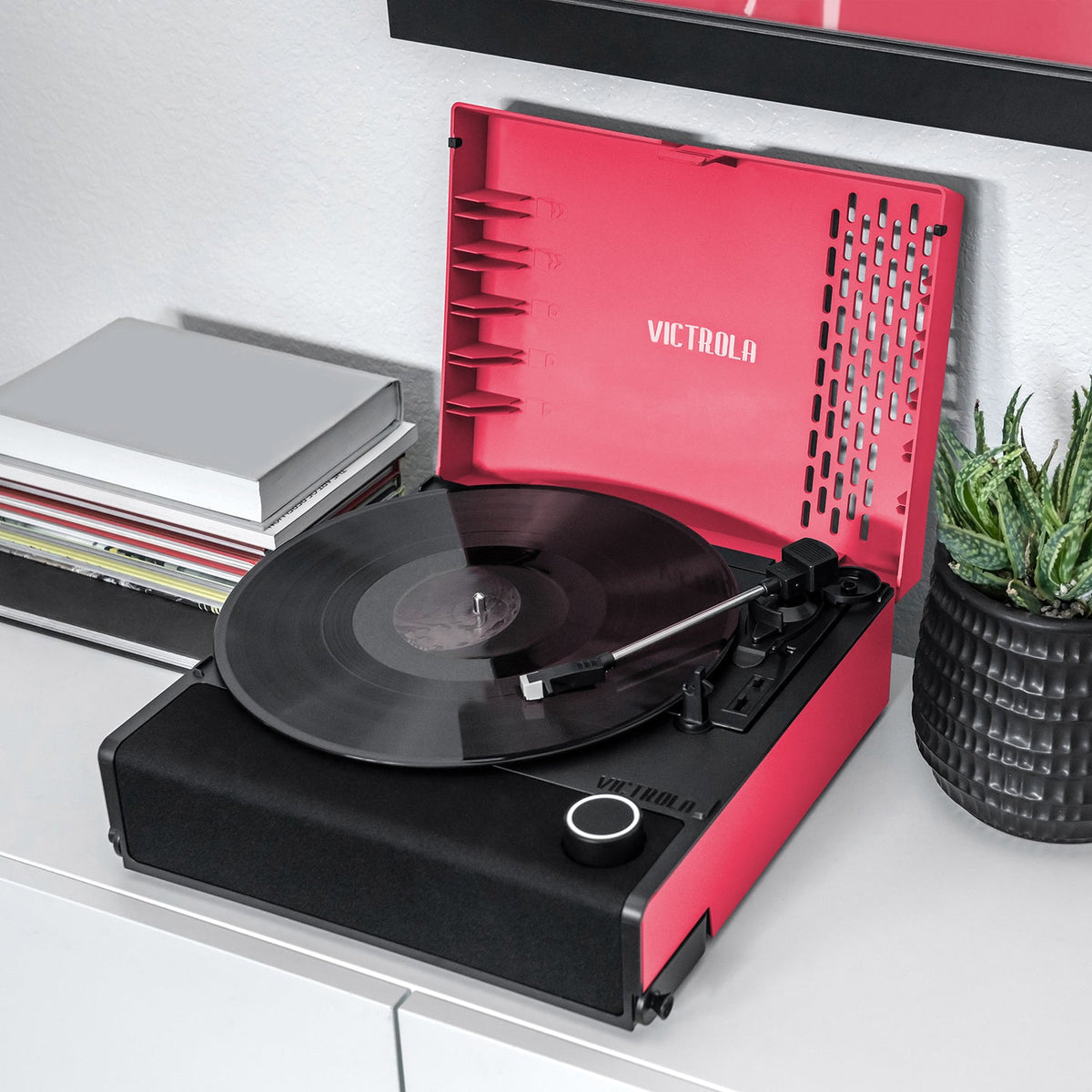 Revolution GO Portable Rechargeable Record Player-Music History
