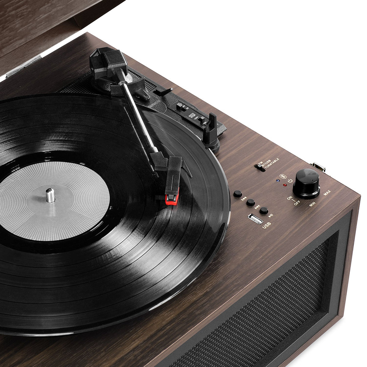Liberty Record Player with Stand-Music History