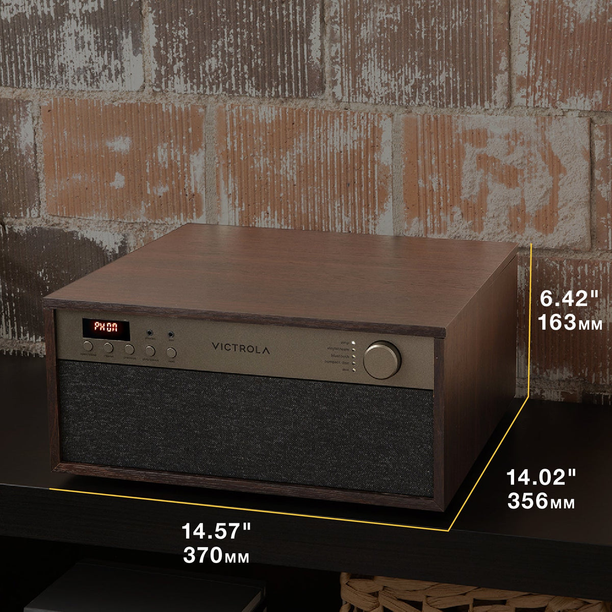 Century Essential Record Player-Music History