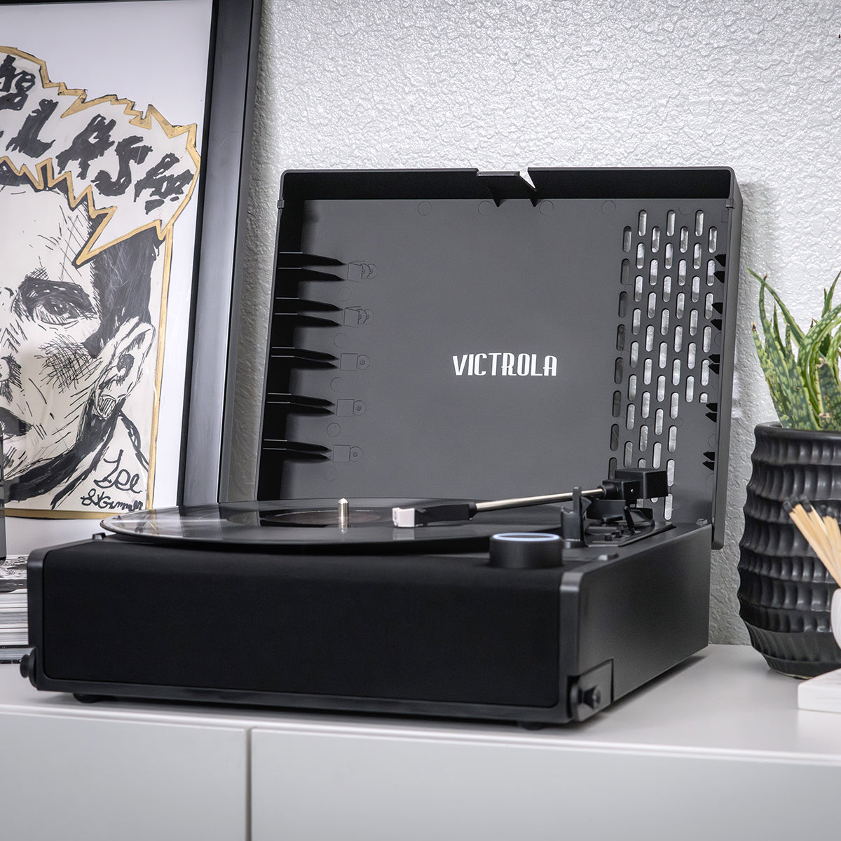 Revolution GO Portable Rechargeable Record Player-Music History