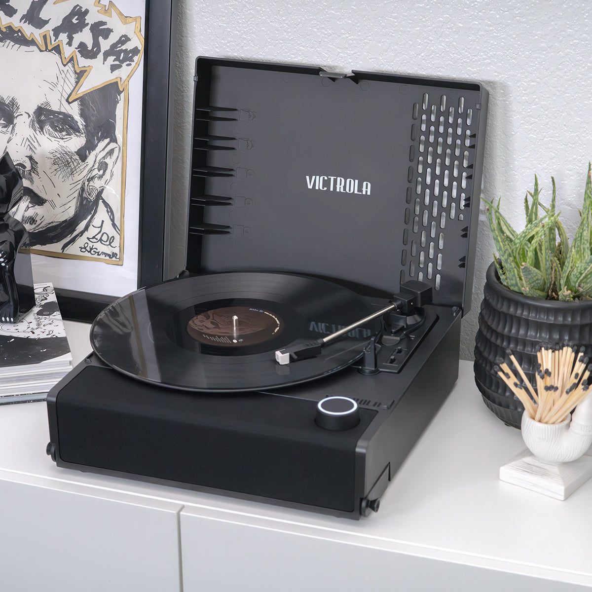 Revolution GO Portable Rechargeable Record Player-Music History