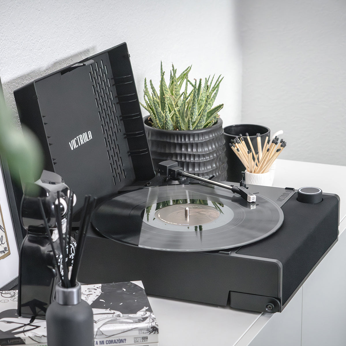 Revolution GO Portable Rechargeable Record Player-Music History