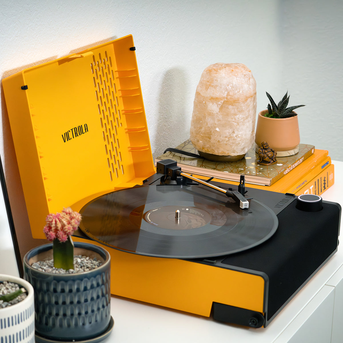 Revolution GO Portable Rechargeable Record Player-Music History