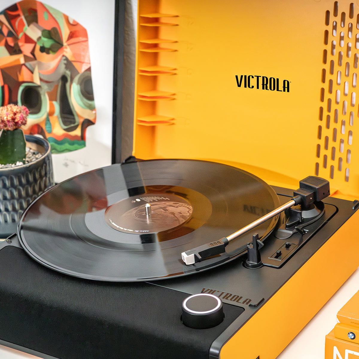 Revolution GO Portable Rechargeable Record Player-Music History