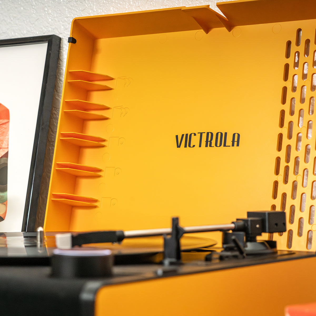 Revolution GO Portable Rechargeable Record Player-Music History