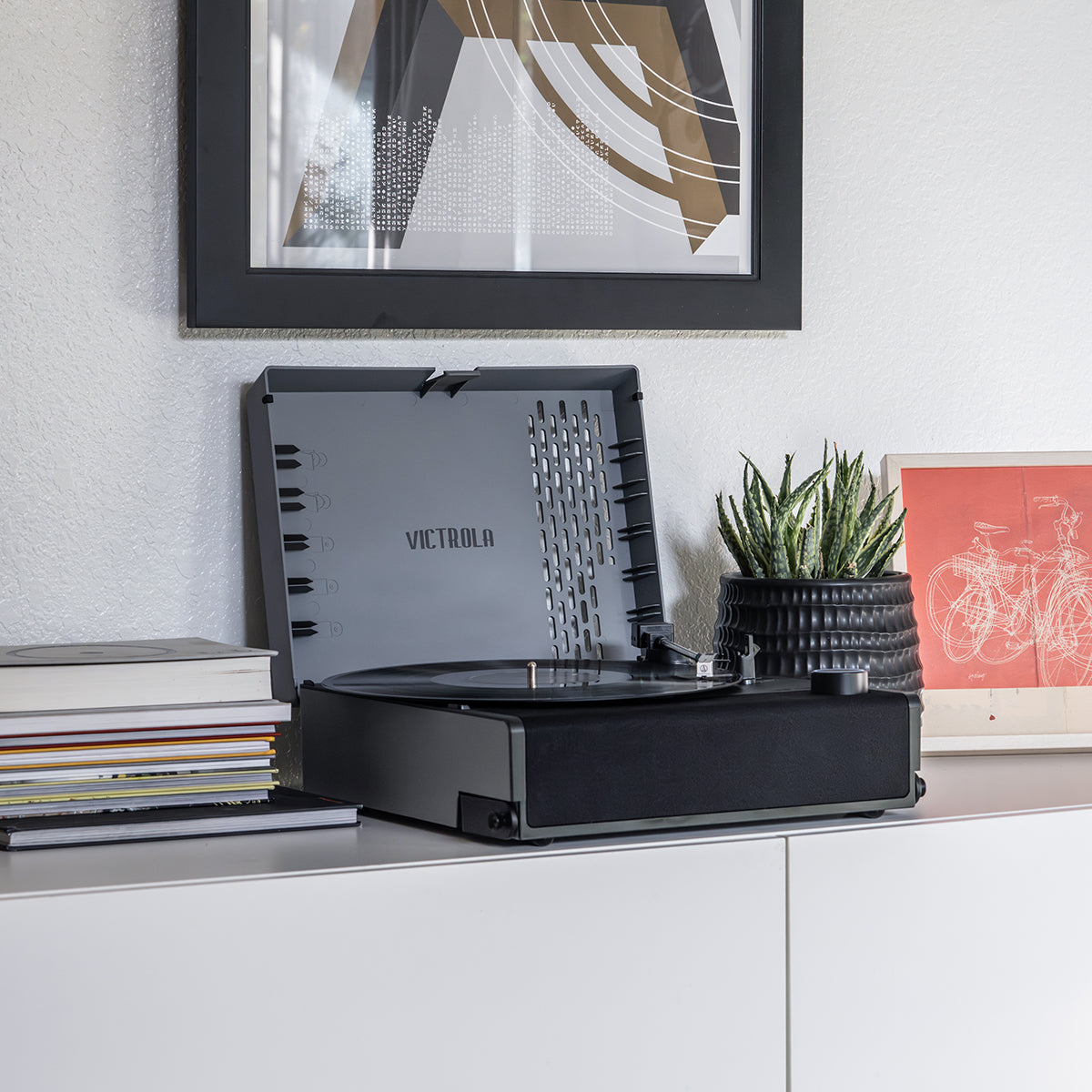 Revolution GO Portable Rechargeable Record Player-Music History